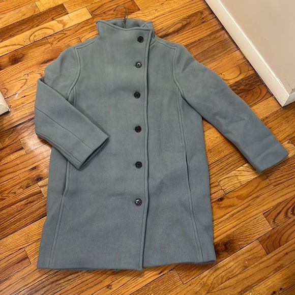 J. Crew Wool Coat Women - Size 4 - Picture 3 of 8